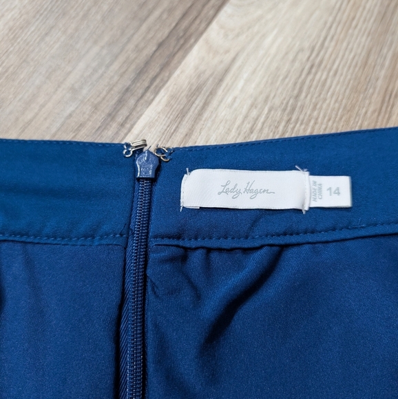 Lady Hagen Size 14, Navy‎ Color Block Golf Skort, Athletic - Picture 7 of 7